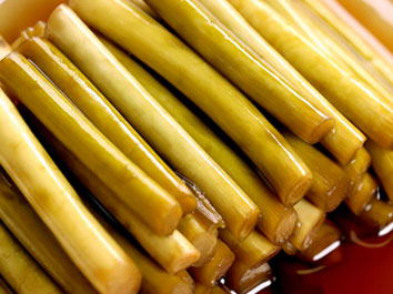 마늘쫑 간장 짱아치